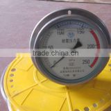 Stainless Steel pressure gauge,0-250MPa