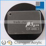 1.25x2.45m Transparent Polished Plexiglass Panel