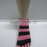 Pink/ Black Anti Slip Yoga Socks thumbnail-1