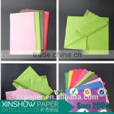 Top quality factory price metallic color wrapping tissue paper