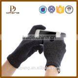 Wholesale Custom personalized design thick knitted glove for screen-touching