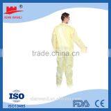 Yellow PP+PE Lamination Waterproof Coverall thumbnail-2