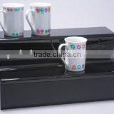 2014 promotional round acrylic shoes display riser