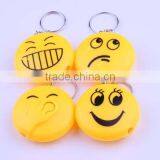 New Design Smile Face Led Light Keychain Toy Gifts