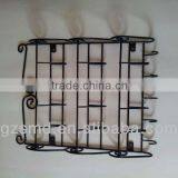 Black Wire Letter Holder & Key Rack thumbnail-1