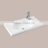 Sanitary Ware China Ceramic Rectangle Art Wash Basin Models