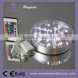 15cm RGBW Rechargeable Centerpiece Under Vase Led Wedding Light Supplies thumbnail-5