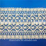 H0248-1 Elegant Lace Ribbon, 100% Cotton Lace ,Crocheted Lace thumbnail-1