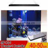 40cm/15inch/40W Dimmable Programmable Led Aquarium Light With Turning-p Controller,sunrise Sunset Lunar Cycle
