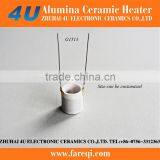 Coper Nickle Wire Ceramic Electric Cigarette Tube Heating Element