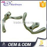 Hot Sale Zinc Alloy Toilet Double Coat Hook thumbnail-6