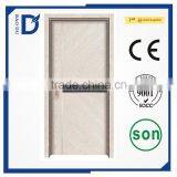 Latest Type Hot Sale Decorative Interior Melamine Wooden Door Color Painted Wooden Door thumbnail-5