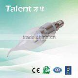 2016 China Supplier Home Decor LED Candle Light E14 3W 4W 5W Indoor Led Candle Light