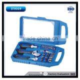 38Pcs Blue Transparent Case Tools,Protable Repair Tool Set thumbnail-1
