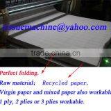 Laminating Printing High Speed Automatic Gluing V Fold Paper Towel Machine thumbnail-6