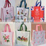 Vintage Floral Rose Large Reusable Shopping Tote Bag Should Handbag Recycled thumbnail-1