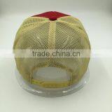 Cutomized Fashion Rubber Print 5 Panel Trucker Mesh Cap thumbnail-4