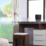 Wooden Makeup Dresser With Mirror for Bedroom