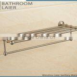 15120 America Morden Style Stainless Steel 304 Brush Nickel Bathroom Accessory Towel Rack thumbnail-3