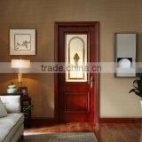 China manufacturer knotti pine wood door
