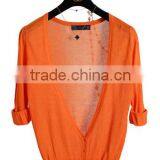 Woman Thin Button Closure Knitwear thumbnail-1