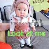 Cartoon baby suits lovely clothes Korean version of the suit, many parents like the style