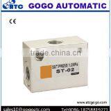 1/8~3/4 Aluminum Control Units Manual Way Valve 3 2 Position thumbnail-5