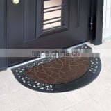 Half Moon injection PVC Door Mat antiSlip floor mat