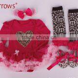 China Best Selling Products New Fashion Girls Tops Baby Long Sleeve Peplum Dress thumbnail-4