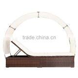 Vietnam Poly Rattan Furniture, Sunbed, Round Sunbed, Garden Furniture thumbnail-6