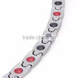 Stock Jewelry Healing 2 in 1 Germanium FIR 14pcs Balls Therapy Power Tungsten Bracelet thumbnail-6
