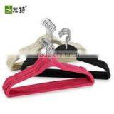 black velvet coat hanger