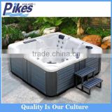 China manufacturer Luxury USA Acrylic outdoor sex massage spa hot tub whirlpool