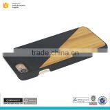 Wood Bamboo Combination Phone Case Leather Case for Iphone 7 thumbnail-6