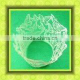 Latest White Small Paper Cupcake Wrapper for 2016 Olympic Game thumbnail-2