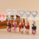 Creative 3D Fake Beer Bottle Opener Fridge Magnet for Giveaway Gifts