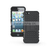 FOR Iphone SE Case Armor Case Heavy Duty Hybrid Rugged TPU Impact Kickstand Hard Cover ShockProof for Iphone 5 thumbnail-3