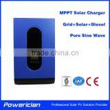 3200W MPPT Inverter Hybrid Off Grid with Diesel and Grid Back Up Pure Sine Wave Output