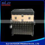 Fishing Tackle Tool Aluminum Fishing Seat Case Wooden Draw and Alum Case thumbnail-2