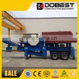 SANME Brand Mobile Stone Crusher Plant PP340JC Jaw Crusher thumbnail-4