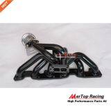 MERTOP 3mm Thick Black Coated Niss** Skyline GTR R32 R33 R34 RB26DET RB26 T4 TWIN TOP MOUNT Manifold +38mm Wastegate thumbnail-2