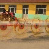 HO SALE Hydraulic Traction Hay Rake With 4 Discs CE Approved Made in China thumbnail-6