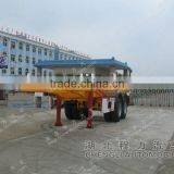 Double Axles 20ft Container Skeletal Semi-trailer thumbnail-1