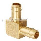 3/8" Tube OD Mini-Barb Brass Fitting Union Elbow thumbnail-1