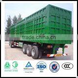 3 Axle Strong Box Semi Trailer , Van Semi Trailer , Grain Transport Truck Trailer thumbnail-1