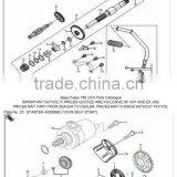 OEM Quality Bajaj Boxer Ct100 Bajaj Chetak India Bajaj Pulsar Spare Parts thumbnail-3