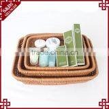 Functional Durable Rattan Handmade Fruits and Vegetable Display Basket thumbnail-3