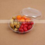 Clear Plastic 3 Compartment Box for Fruit/disposable Plastic Container/PET Plastic Box thumbnail-2