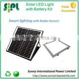 Daily & Emergency Use Solar Light 30 Watt Solar Panel With Battery Powered Indoor Radar Motion Sensor Led Ceiling Light thumbnail-3