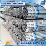 50.8*1.1mm Erw 60-80g/m2 Greenhouse Pre Galvanized Round Pipe thumbnail-2